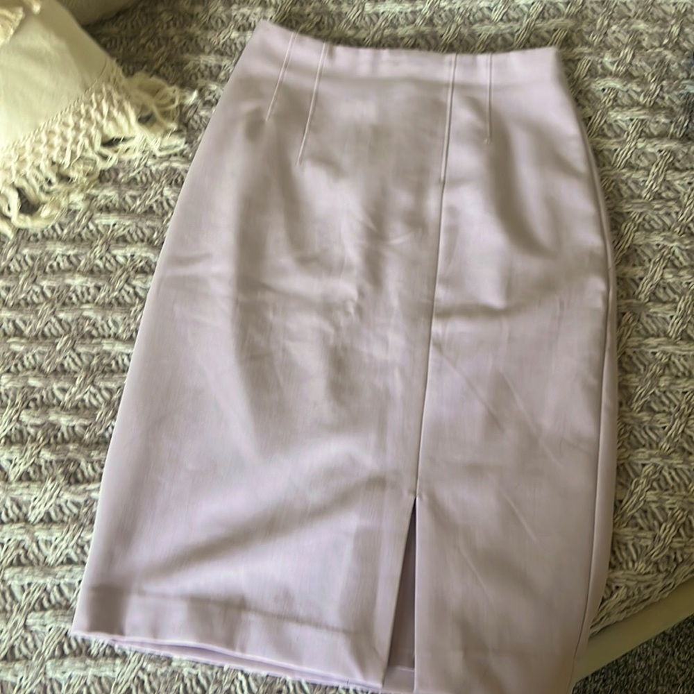 Whitehouse blackMarket pink pencil skirt